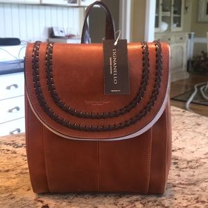 Tignanello leather backpack